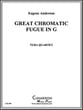 GREAT CHROMATIC FUGUE 2 Euphonium 2 Tuba QUARTET P.O.D. cover